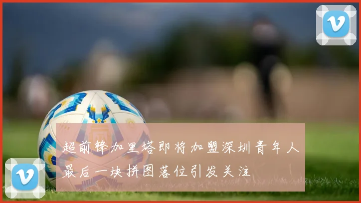 超前锋加里塔即将加盟深圳青年人最后一块拼图落位引发关注